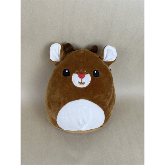 Rudolph The Red‎ Nosed Reindeer Squishmallow 9" - Picture 1 of 8